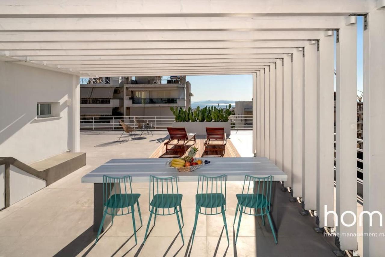 Brand New Homm Penthouse In Ano Glyfada, Dilou Lejlighed Athen Eksteriør billede