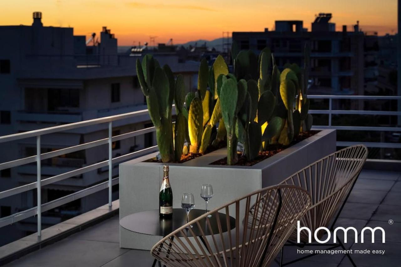Brand New Homm Penthouse In Ano Glyfada, Dilou Lejlighed Athen Eksteriør billede