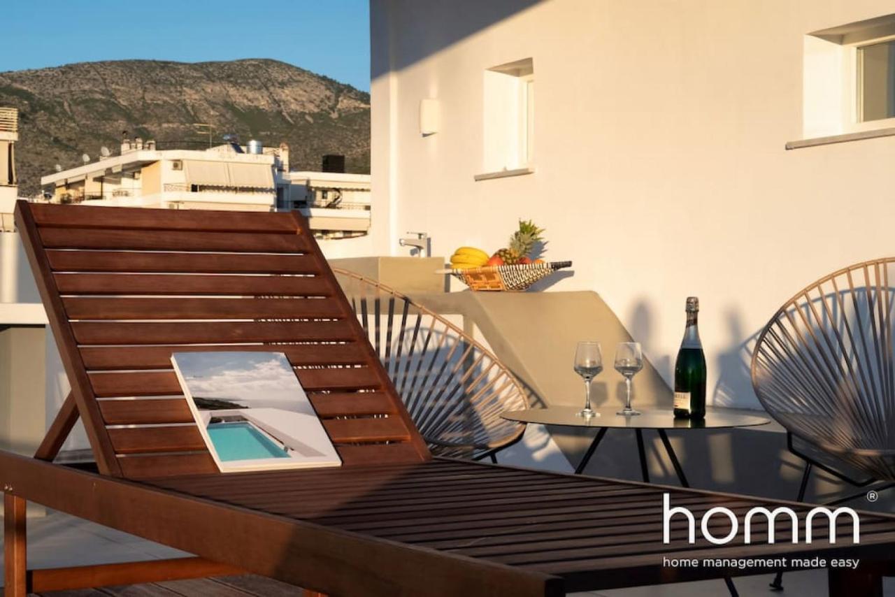 Brand New Homm Penthouse In Ano Glyfada, Dilou Lejlighed Athen Eksteriør billede
