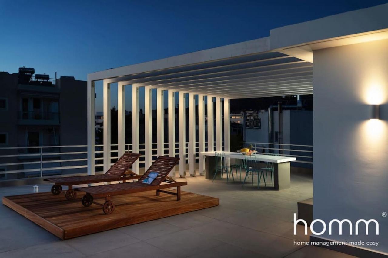 Brand New Homm Penthouse In Ano Glyfada, Dilou Lejlighed Athen Eksteriør billede