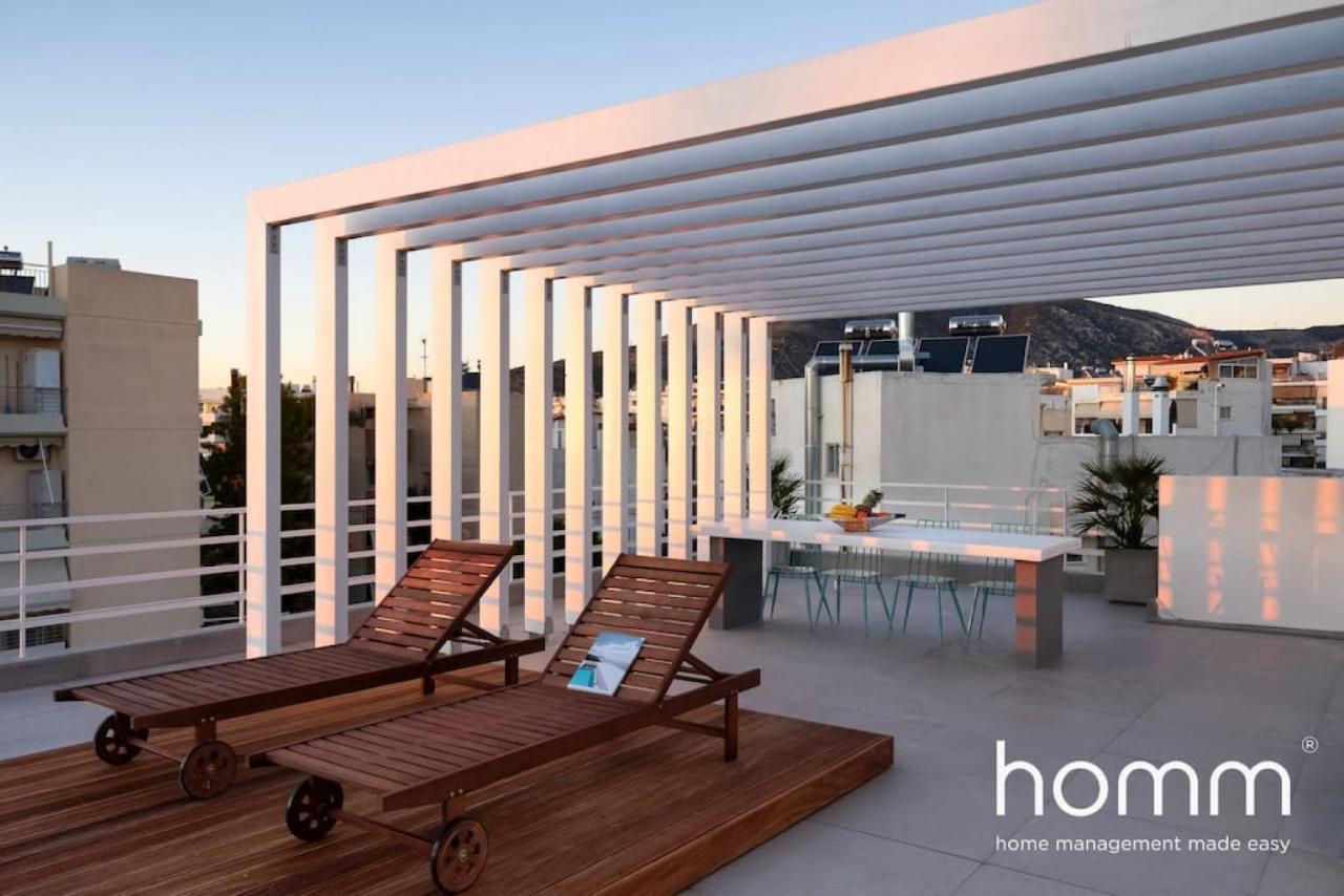Brand New Homm Penthouse In Ano Glyfada, Dilou Lejlighed Athen Eksteriør billede